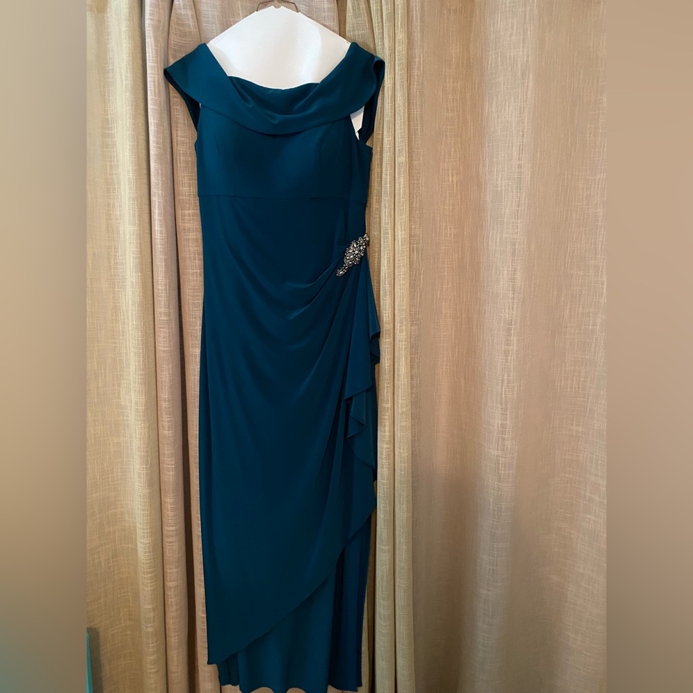 Alex Evenings Blue Size 12 Ballgown